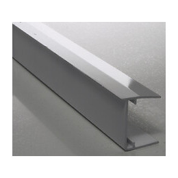 Profil obturateur monobloc aluminium blanc 32mm 1.25m