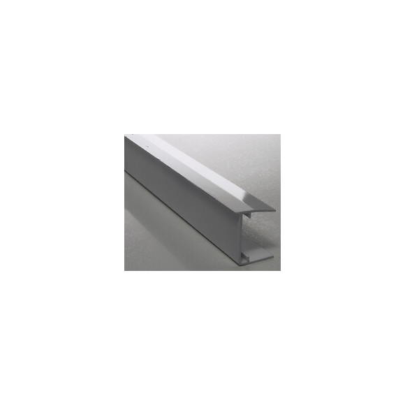 Profil obturateur monobloc aluminium blanc 32mm 1.25m