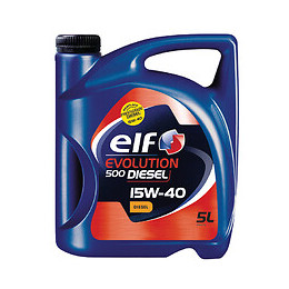 Huile Evolution 500 DIESEL 15W40 5L