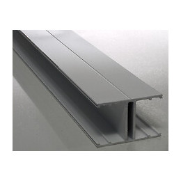 Profil de jonction monobloc aluminium blanc 32mm 4m