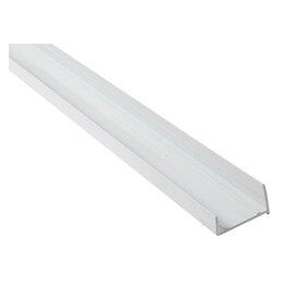 Profil obturateur monobloc aluminium blanc 32mm 1.25m