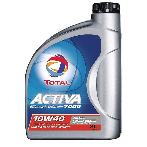 Huile Activa 7000 10W40 Diesel 2L