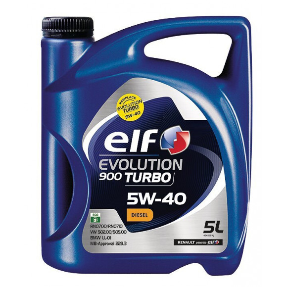 Elf évolution 900 turbo diesel 5w40 5L