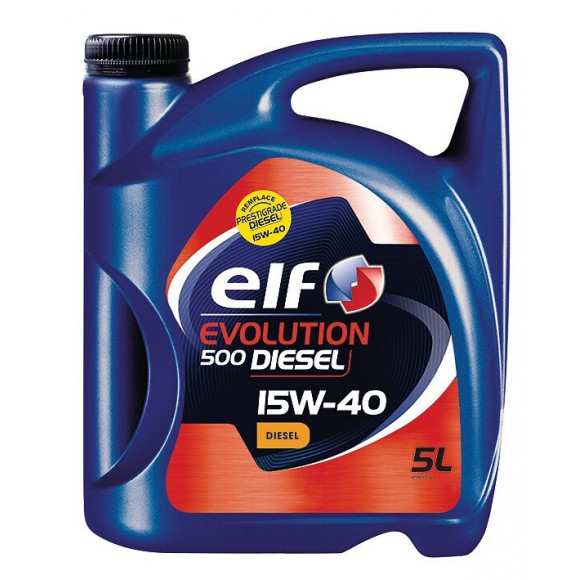 Huile Evolution 500 DIESEL 15W40 5L