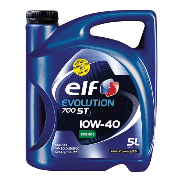 Huile Evolution 700 ST 10W40 5L ELF