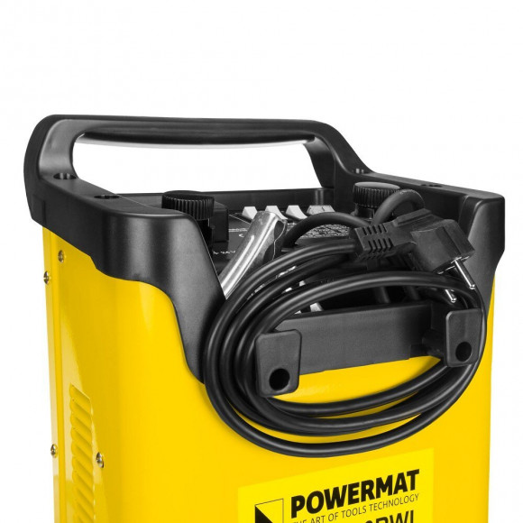 Power Tool - Chargeur De Batterie Voiture Automatique Avec Démarreur 20-800ah - Outil Garage/atelier - Écran Led + Ampèremè