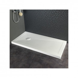 Receveur 80x160 Blanc En Solid Surface