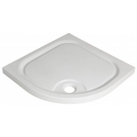 Receveur De Douche D'angle 90 Extra Plat Blanc