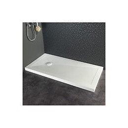 Receveur 80x160 Blanc En Solid Surface