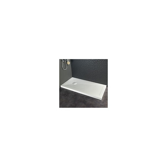 Receveur 80x160 Blanc En Solid Surface