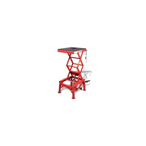 Table Élévatrice Rouge 135 Kg -