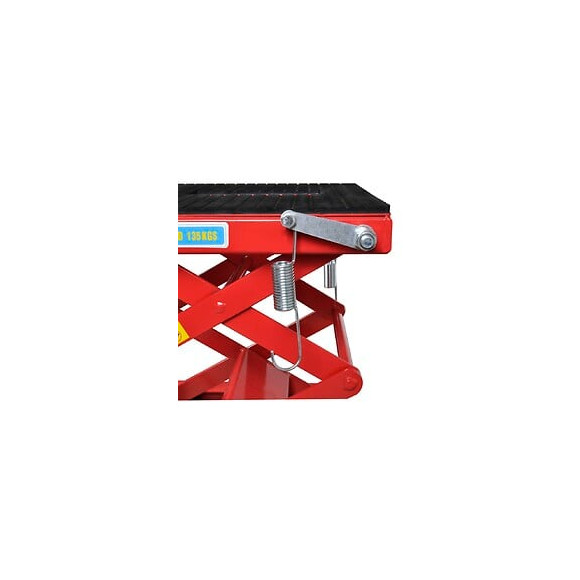 Table Élévatrice Rouge 135 Kg -