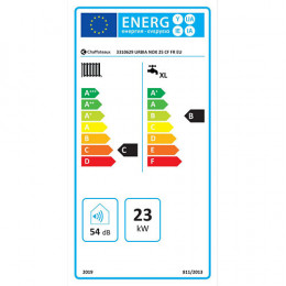 Chaudière Gaz Basnox Urbia Nox Chaffoteaux 24 Kw Cheminée Complète (douilles + Dosseret) Avec Thermostat Connecté