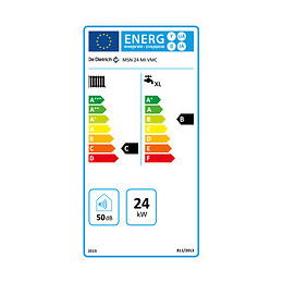 Chaudière Gaz Basnox Zena Econox Xs Msx De Dietrich 24 Kw / Vmc Complète (douilles + Dosseret) Avec Thermostat Connecté