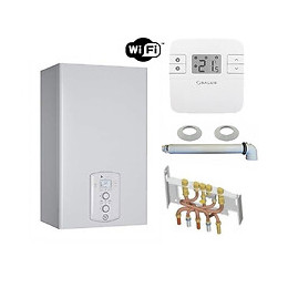 Chaudière Gaz Condensation Urbia Green Chaffoteaux 25 Kw Complète (ventouse + Douilles + Dosseret) Avec Thermostat Connecté