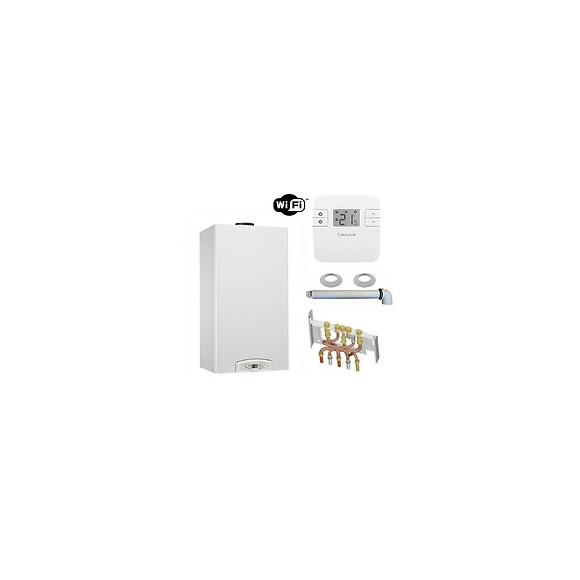 Chaudière Gaz Condensation Inoa Green Chaffoteaux 25 Kw Complète (ventouse + Douilles + Dosseret) Avec Thermostat Connecté