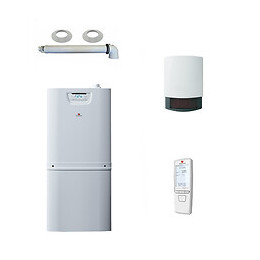 Chaudière Gaz Condensation Duomax Condens Saunier Duval 30 Kw Chauffage + Eau Chaude Ballon 90 L