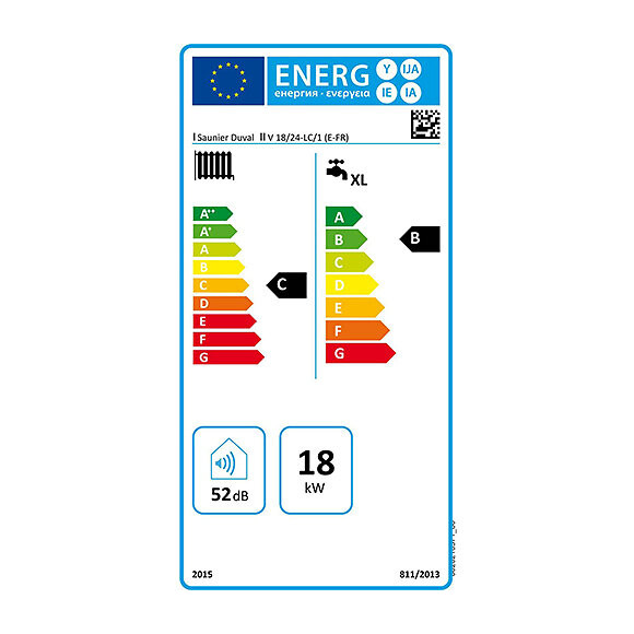 Chaudière Gaz Basnox Themaplus Bas-nox Saunier Duval 25 Kw / Vmc Complète (avec Douilles + Dosseret) Avec Thermostat Filaire
