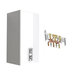 Chaudière Gaz Basnox Urbia Nox Chaffoteaux 24 Kw Cheminée Complète (douilles + Dosseret)