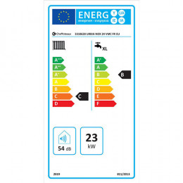 Chaudière Gaz Basnox Urbia Nox Chaffoteaux 24 Kw Vmc Nue (sans Douilles Et Dosseret)