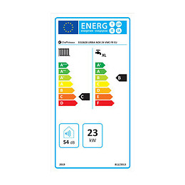 Chaudière Gaz Basnox Urbia Nox Chaffoteaux 24 Kw Vmc Complète (douilles + Dosseret) Avec Thermostat Connecté