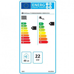 Chaudière Gaz Condensation Niagara C Green 25 Kw Nue (sans Ventouse, Douilles Et Dosseret)
