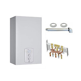 Chaudière Gaz Condensation Niagara C Green 25 Kw Complète (ventouse + Douilles + Dosseret)