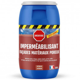 Imperméabilisant Hydrofuge Toiture Façade Béton Poreux Arcafuge - Transparente - Liquide - 200 L - Arcane Industries