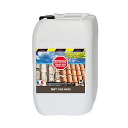 Hydrofuge Coloré Imperméabilisant Toiture Tuiles Terre Cuite Béton Ciment Fibrociment Ardoise Hydrofuge Teinté - Brun Sepia