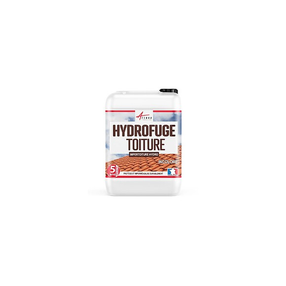 Hydrofuge Toiture, Imperméabilisant Toiture Et Tuiles Incolore - Impertoiture Hydro - Incolore - 20 L (jusqu A 100m2) - Arcane