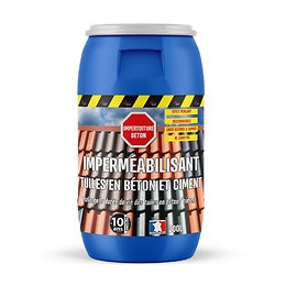 Imperméabilisant Pour Tuiles En Béton Et Ciment Hydrofuge Incolore Toiture Poreuse Impertuile Beton - Liquide- Transparent - 