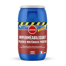 Imperméabilisant Hydrofuge Toiture Façade Béton Poreux Arcafuge - Transparente - Liquide - 200 L - Arcane Industries