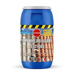 Hydrofuge Coloré Imperméabilisant Toiture Tuiles Terre Cuite Béton Ciment Fibrociment Ardoise Hydrofuge Teinté - Tuile (ral