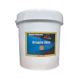 Décoration Piscine Enduit De Cuvelage Finition Béton Ciré Arcacim Deco - Cedrat - Jaune - Kit De 8 M² - Arcane Industries