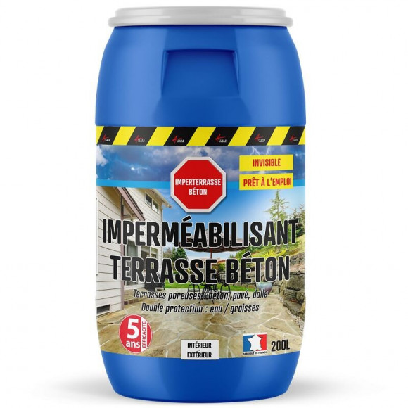 Imperméabilisant Et Anti Taches Terrasse Pierre Naturelles, Pierres Reconstituées Phase Aqueuse - Incolore - 200 L - Arcane I