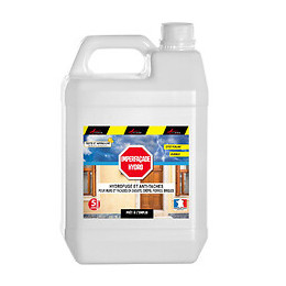 Imperméabilisant Pour Mur Hydrofuge Façade Pierre Brique Enduit Crépi - Imperfacade Hydro - Liquide- Transparent - 5 L (jusq