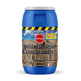 Hydrofuge Façade Imperméabilisant Pour Mur Pierre Brique Enduit Crépi - Imperfacade - Liquide- Transparent - 200 L - Arcane 