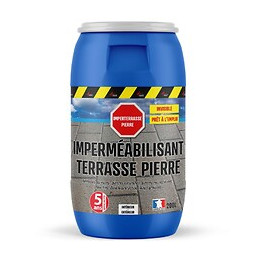 Hydrofuge Imperméabilisant Terrasse Anti-taches Pierres Naturelle Et Travertin - Incolore - 200 L - Arcane Industries