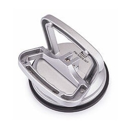 Power Tool - Lève-vitre Ventouse À 50 Kg - En Acier/gomme - 1 Ventouse - Charge Max. 50 Kg - Diam. Ventouse 120 Mm - Gris