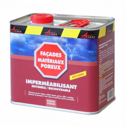 Imperméabilisant Hydrofuge Toiture Façade Béton Poreux Arcafuge - Transparente - Liquide - 2.5l (jusqu A 12.5m²) - Arcane I