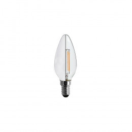 Ampoule Led-s19 Filament Flamme Opaque C37 - E14 - 4w - 360° - 2 700k - 400lm - 3 Pcs