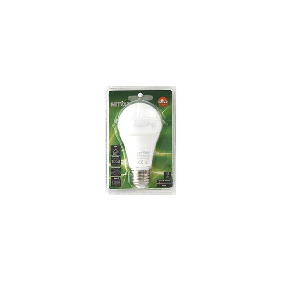 Led Blister 1 Ampoule Standard E27 12w 1050 Lumens 2.8k