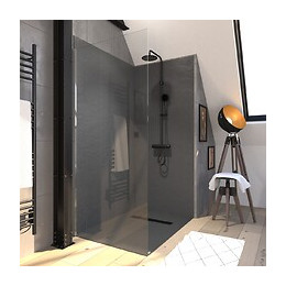 Paroi De Douche A L'italienne - 80x200 Verre Transparent 8mm