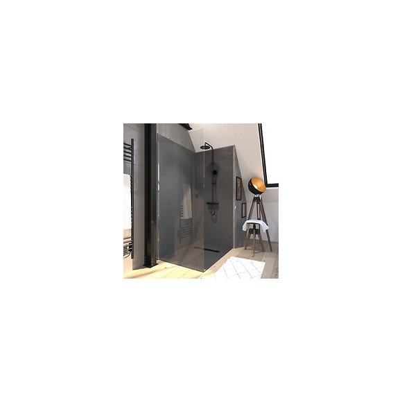 Paroi De Douche A L'italienne - 80x200 Verre Transparent 8mm