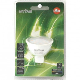 Led Blister 1 Ampoule Spotgu5.3 4w 300 Lumens 2.8k