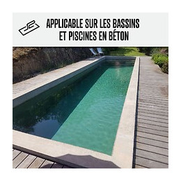 Enduit Piscine D'étanchéité Hydrofuge Bassin Béton Cuvelage Mortier Imperméable Arcacim Piscine - Gris - Offre Spéciale :