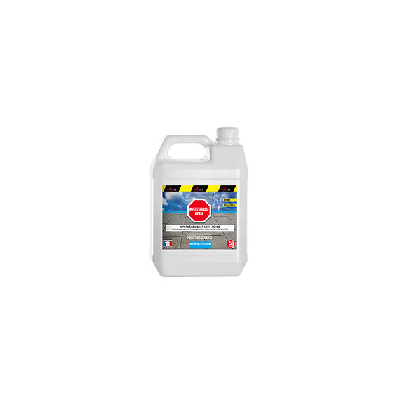 Hydrofuge Imperméabilisant Terrasse Anti-taches Pierres Naturelle Et Travertin - Incolore - 5 L (jusqu A 25m²) - Arcane Indus