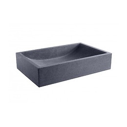 Vasque À Poser En Pierre Naturelle Versailles Gris Ardoisé