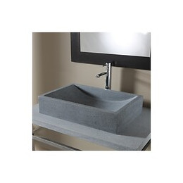 Vasque À Poser En Pierre Naturelle Versailles Gris Ardoisé