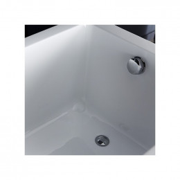 Baignoire Îlot 180x80 Blanche Rectangulaire